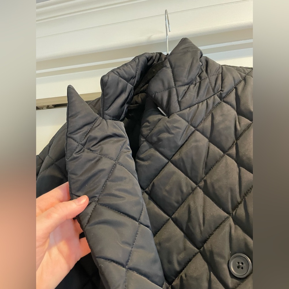 Rebecca Minkoff Black Quilted Puffer Jacket XS - Picture 3 of 6
